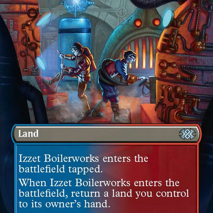 Izzet Boilerworks (Borderless Alternate Art) [Double Masters 2022]