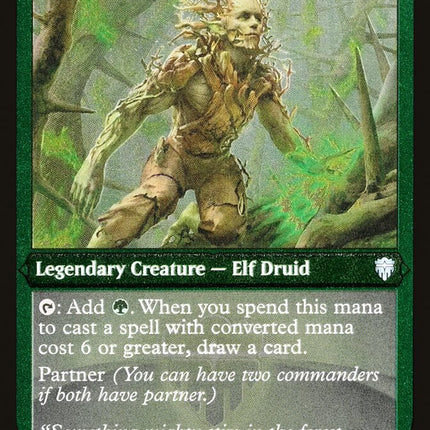 Gilanra, Caller of Wirewood (Etched) [Commander Legends]