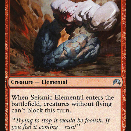 Seismic Elemental [Magic Origins]