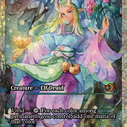 Bloom Tender (0400) (Showcase) (Fracture Foil) [Lorwyn Eclipsed]