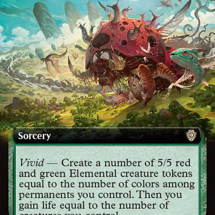 Elemental Spectacle (Extended Art) [Lorwyn Eclipsed Commander]