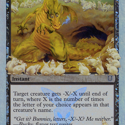 When Fluffy Bunnies Attack (Alternate Foil) [Unhinged]