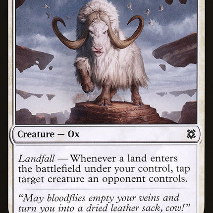 Makindi Ox [Zendikar Rising]