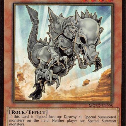 Fossil Dyna Pachycephalo [MGED-EN008] Gold Rare