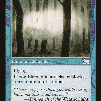 Fog Elemental [Weatherlight]