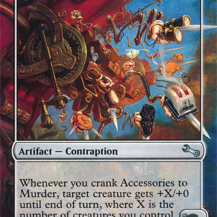 Accessories to Murder [Unstable]