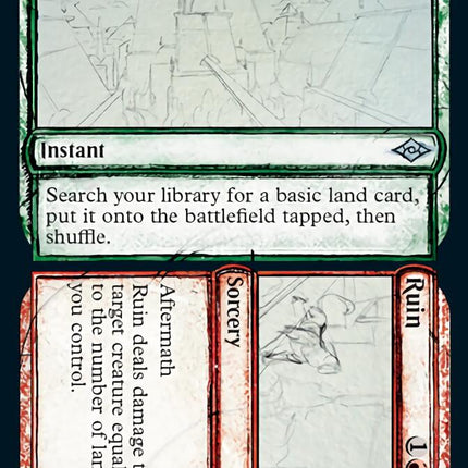 Road // Ruin (Sketch) [Modern Horizons 2]