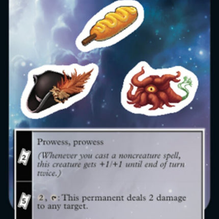 Cursed Firebreathing Yogurt [Unfinity Stickers]