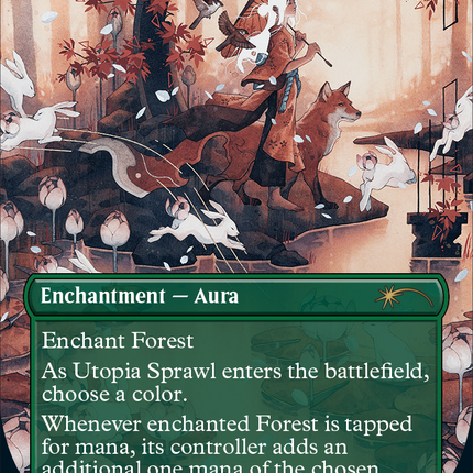Utopia Sprawl (Borderless) [Secret Lair Drop Series]