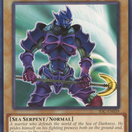 Sea Serpent Warrior of Darkness (25th Anniversary) [IOC-EN059] Common