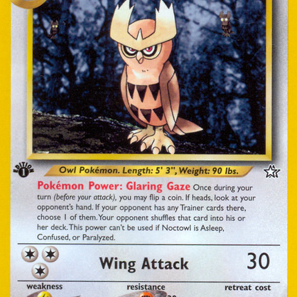 Noctowl (42/111) [Neo Genesis 1st Edition]