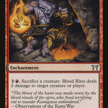 Blood Rites [Champions of Kamigawa]