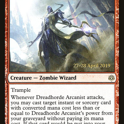Dreadhorde Arcanist [War of the Spark Prerelease Promos]