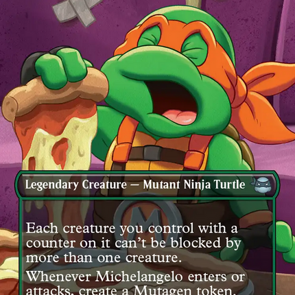 Michelangelo, Mutant BFF (Borderless) [Teenage Mutant Ninja Turtles]