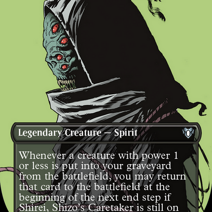 Shirei, Shizo's Caretaker (Borderless Profile) [Commander Masters]