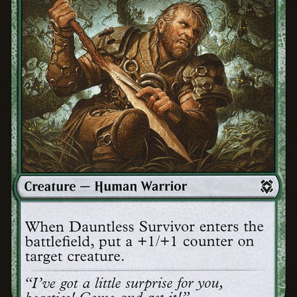 Dauntless Survivor [Zendikar Rising]