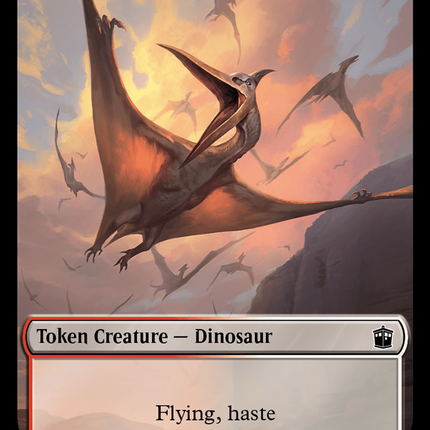 Alien // Dinosaur Double-Sided Token [Doctor Who Tokens]