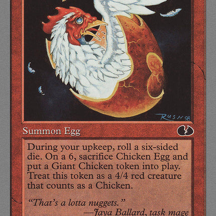 Chicken Egg [Unglued]