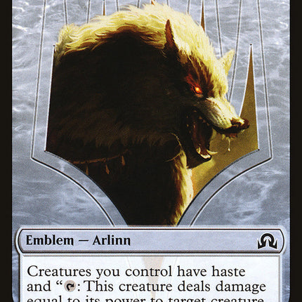 Arlinn Kord Emblem [Shadows over Innistrad Tokens]