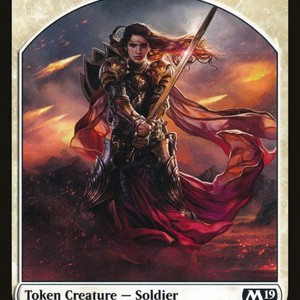 Soldier Token [Core Set 2019 Tokens]