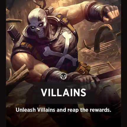 Villains Theme Card [Marvel Super Heroes Commander]