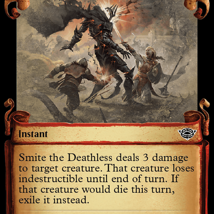 Smite the Deathless [The Lord of the Rings: Tales of Middle-Earth Showcase Scrolls]