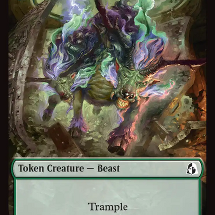 Sculpture Treasure // Beast Double-Sided Token [Reality Fracture Tokens]