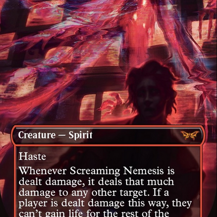Screaming Nemesis (Borderless) [Duskmourn: House of Horror]