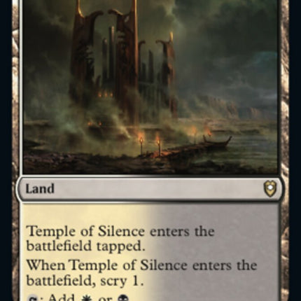 Temple of Silence [Commander Legends: Battle for Baldur's Gate]