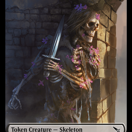 Thopter (0020) // Skeleton Double-Sided Token [Murders at Karlov Manor Tokens]