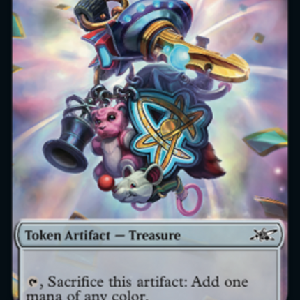 Zombie Employee // Treasure (013) Double-Sided Token [Unfinity Tokens]