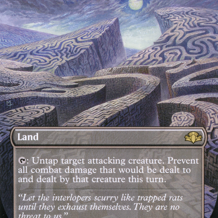 Maze of Ith (Borderless Alternate Art) [Dominaria Remastered]