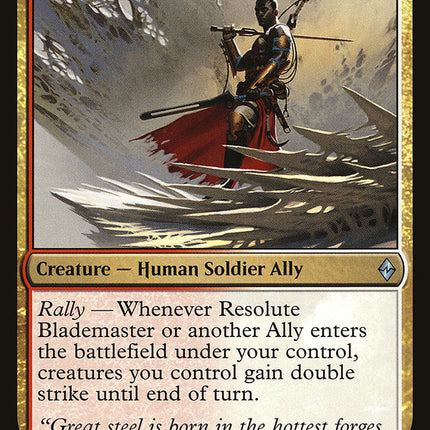 Resolute Blademaster [Battle for Zendikar]