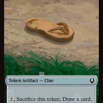 Clue (0014) // Copy (0002) Double-Sided Token [Avatar: The Last Airbender Tokens]