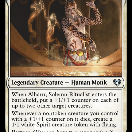 Alharu, Solemn Ritualist [Commander Masters]
