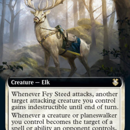 Fey Steed (Extended Art) [Dungeons & Dragons: Adventures in the Forgotten Realms Commander]