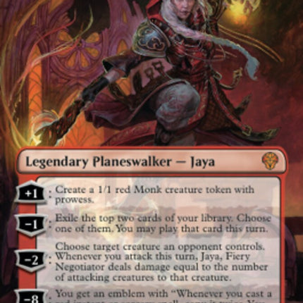 Jaya, Fiery Negotiator (Borderless) [Dominaria United]