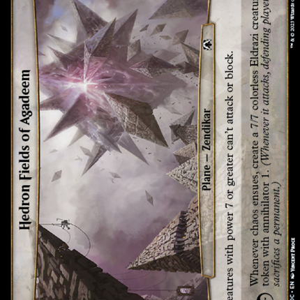 Hedron Fields of Agadeem [March of the Machine Commander]