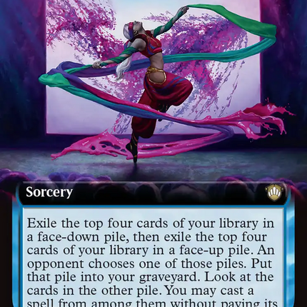 Abstract Performance (Extended Art) [Secrets of Strixhaven Commander]