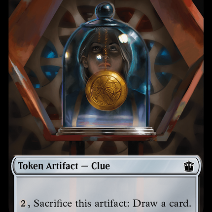 Copy // Clue (0023) Double-Sided Token [Doctor Who Tokens]