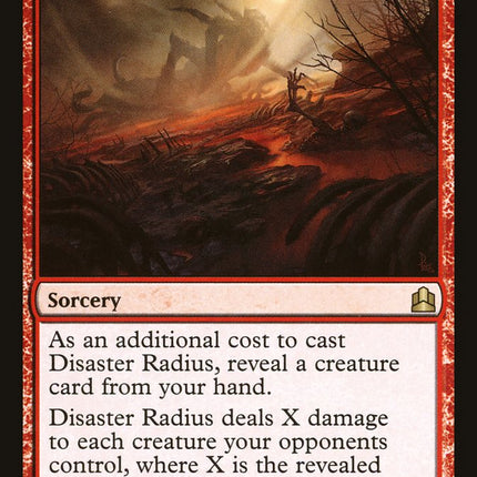 Disaster Radius [Commander 2011]
