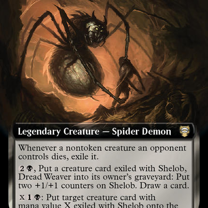 Shelob, Dread Weaver (Extended Art) [The Lord of the Rings: Tales of Middle-Earth Commander]