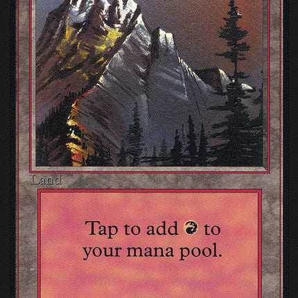 Mountain (Snow Top / Highest Point on Left) [Collectors' Edition]