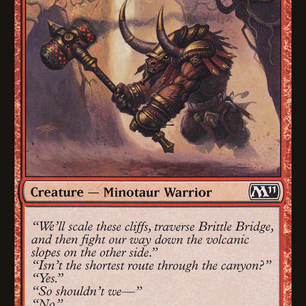 Canyon Minotaur [Magic 2011]