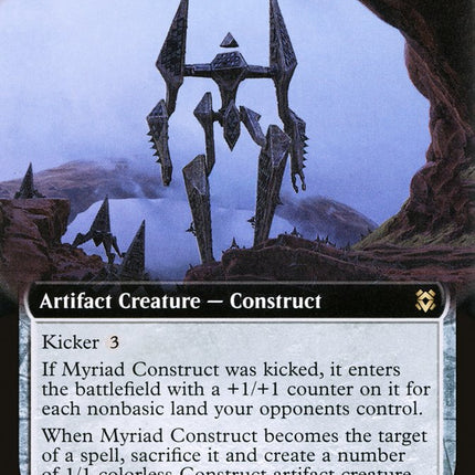 Myriad Construct (Extended Art) [Zendikar Rising]
