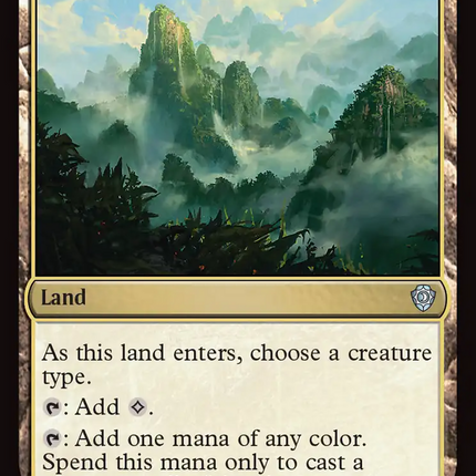 Unclaimed Territory [Lorwyn Eclipsed Commander]