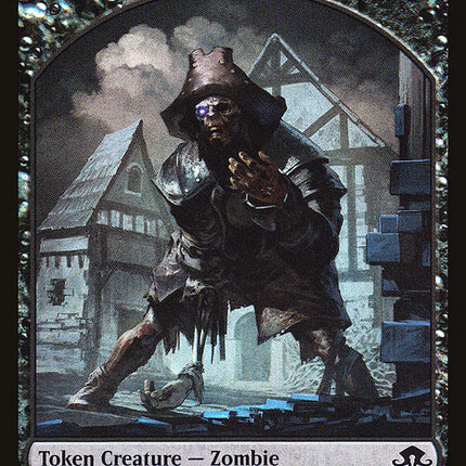 Zombie // Zombie Double-Sided Token [Eldritch Moon Prerelease Promos]