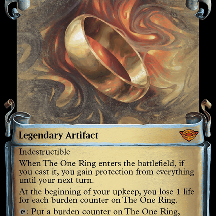 The One Ring [The Lord of the Rings: Tales of Middle-Earth Showcase Scrolls]