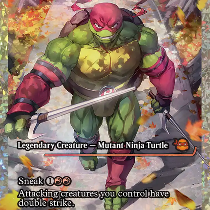 Raphael, the Nightwatcher (Showcase) (Fracture Foil) [Teenage Mutant Ninja Turtles]