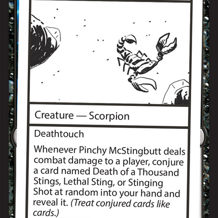 Pinchy McStingbutt [Mystery Booster 2 Playtest Cards]